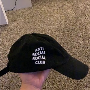 anti social social club dad hat